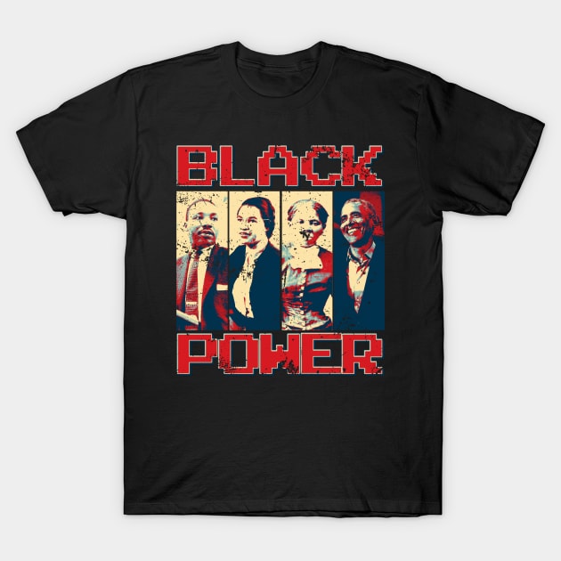 Black Power T-Shirt by pepesankosong